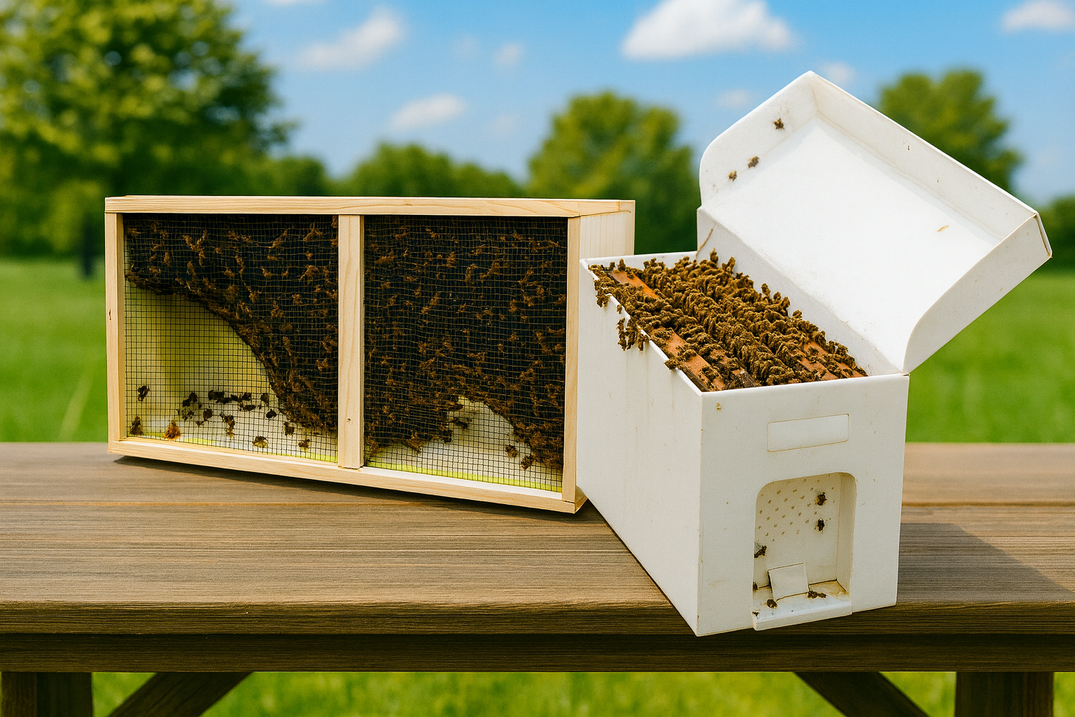 Bee package and nuc boxes